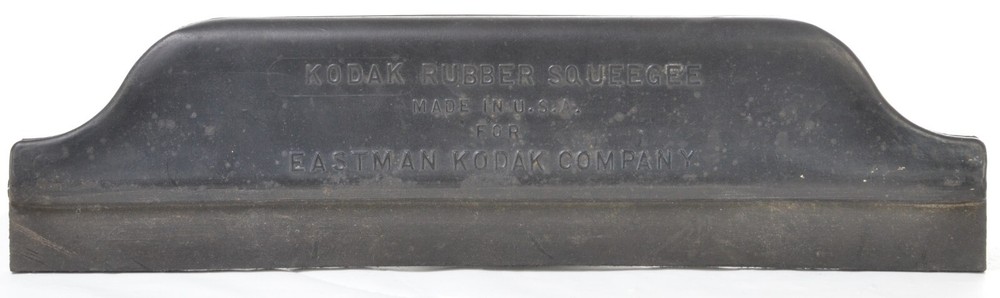 Kodak 10" Rubber Print Squeegee, good shape