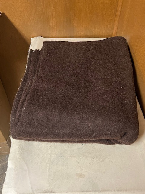 Bulgarian Officer’s Wool Blanket, Used.