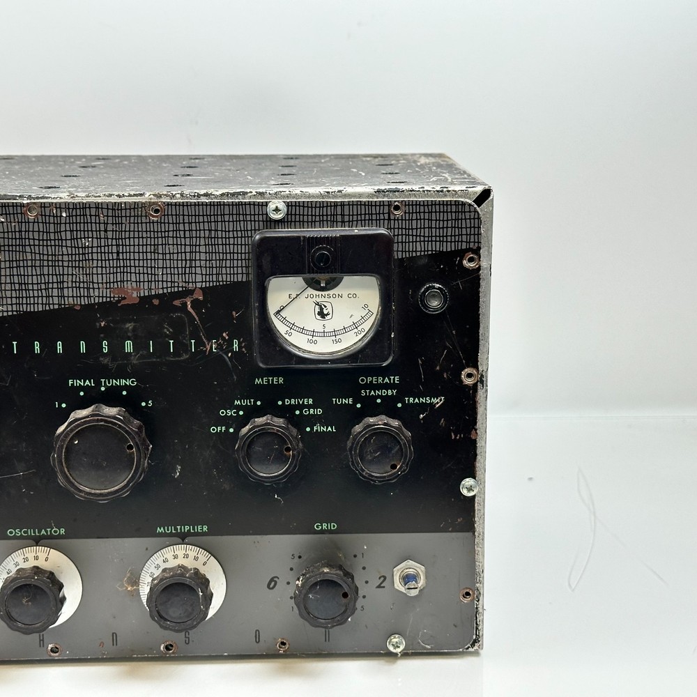 Vintage Johnson Viking 6n2 Transmitter Ham Radio 6 N 2