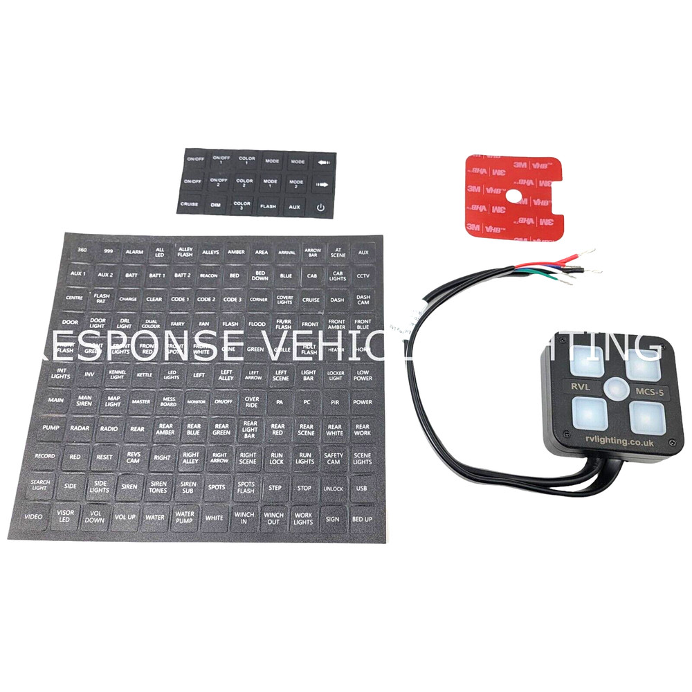 12v Switch Control Panel, Amber LED Light Bars Work Strobe Car Self Adhesive 24v