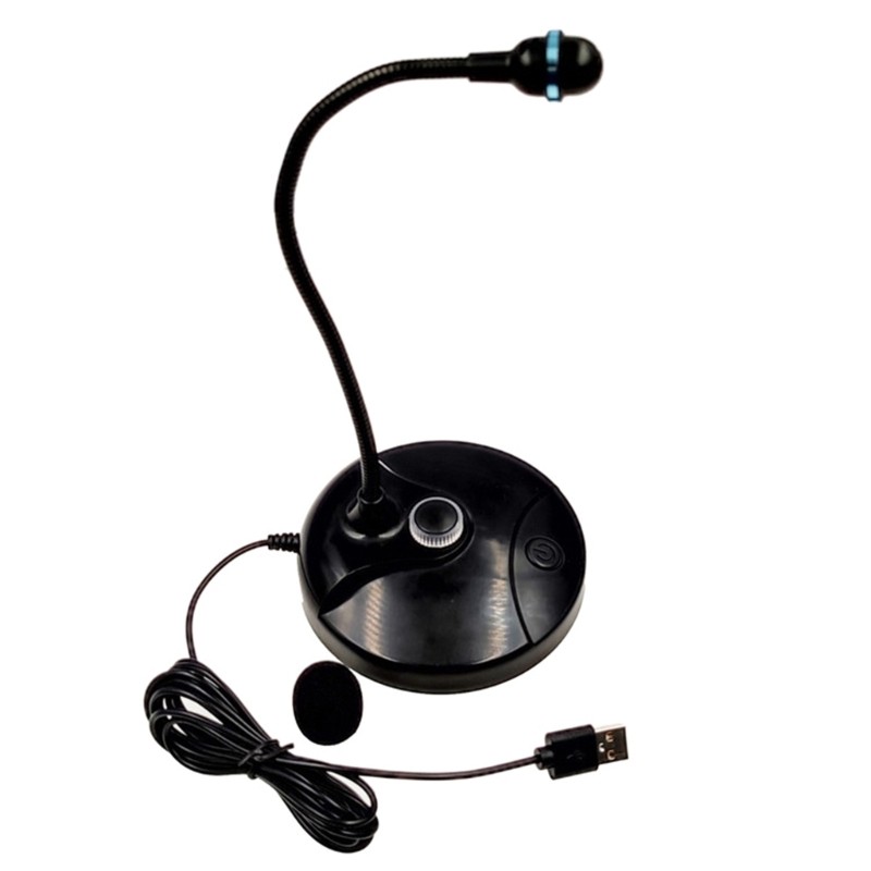 USB Microphone with Adjustable Stand for Gaming, Streaming, Podcasting on PC