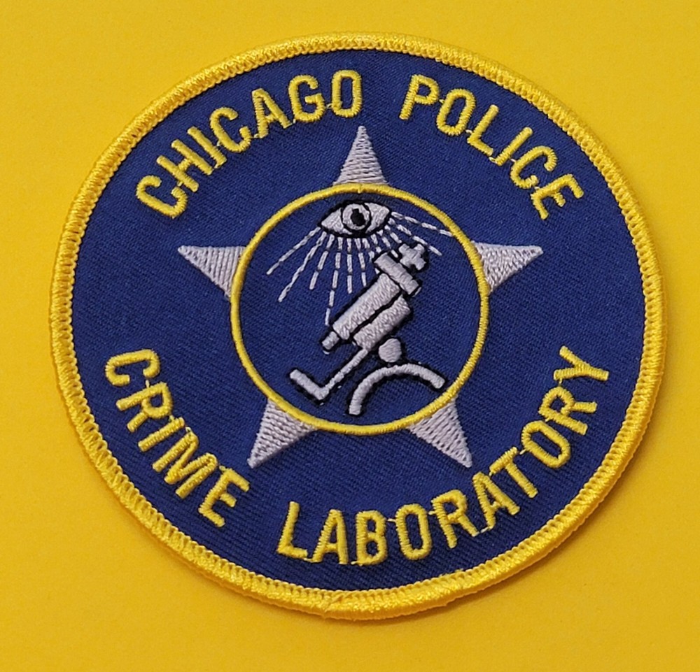 CHICAGO POLICE CRIME LABORATORY PATCH