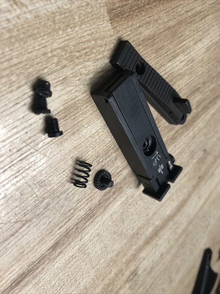 Thompson Center - CVA type REAR SIGHT w/elevation Screw and front