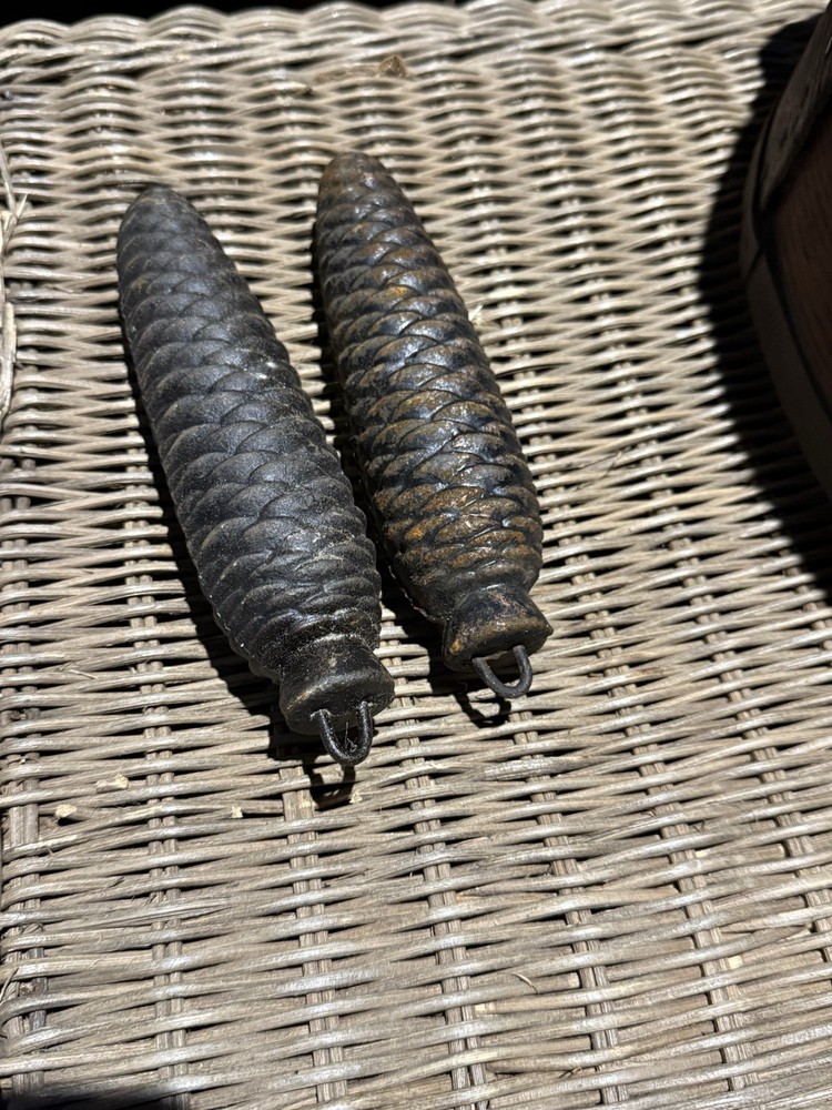 Cast Iron Pine Cone Weights