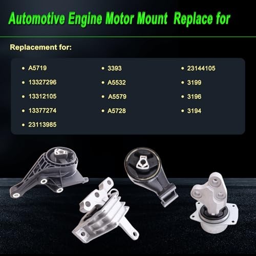 Engine Motor Mount Compatible with Impala 2014-2016 2.5L,Replacement for A5719