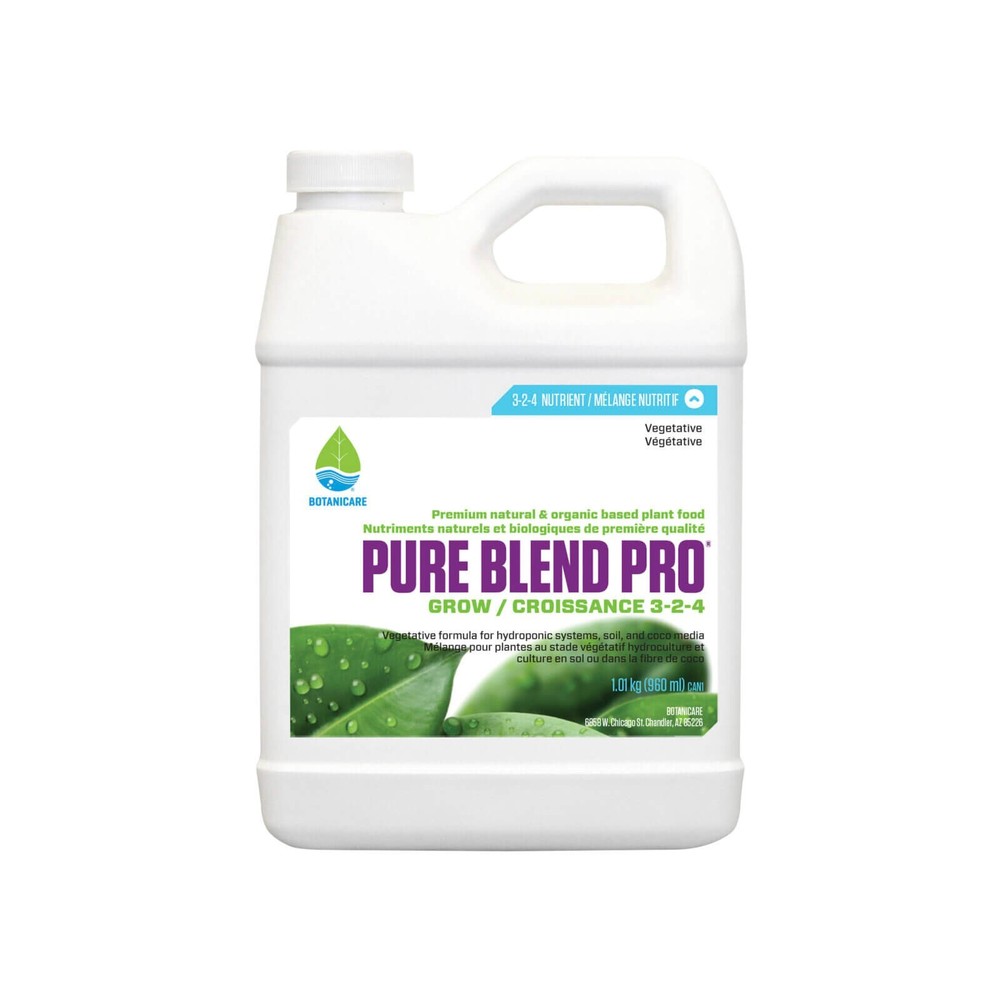 Botanicare Pure Blend Pro Grow Base Nutrient
