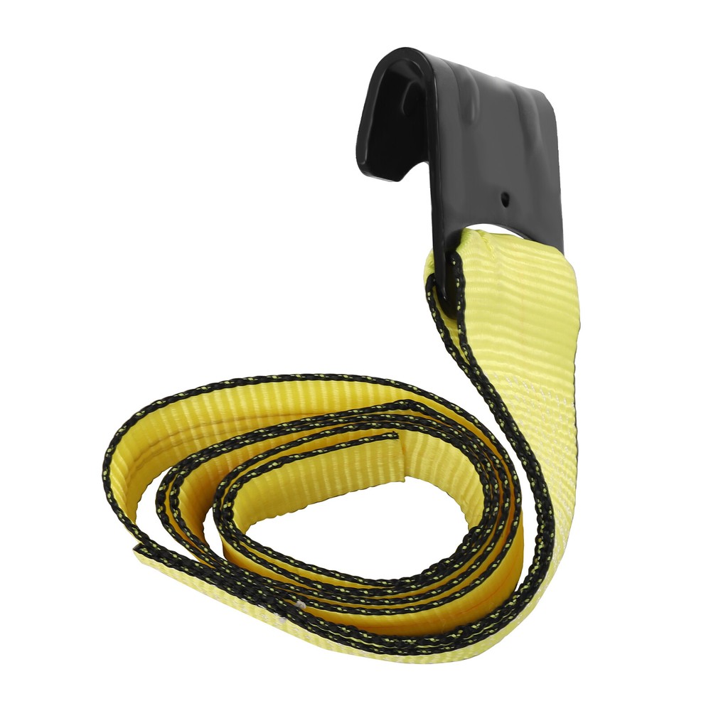 10 Pack 4" x 5' Winch Tie Down Straps with Flat Hook for Trucks