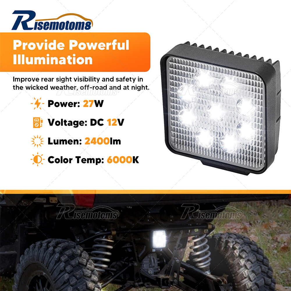 For POLARIS RANGER XP 1000 Factory Plug No Holes Back Up Reverse Lower Light