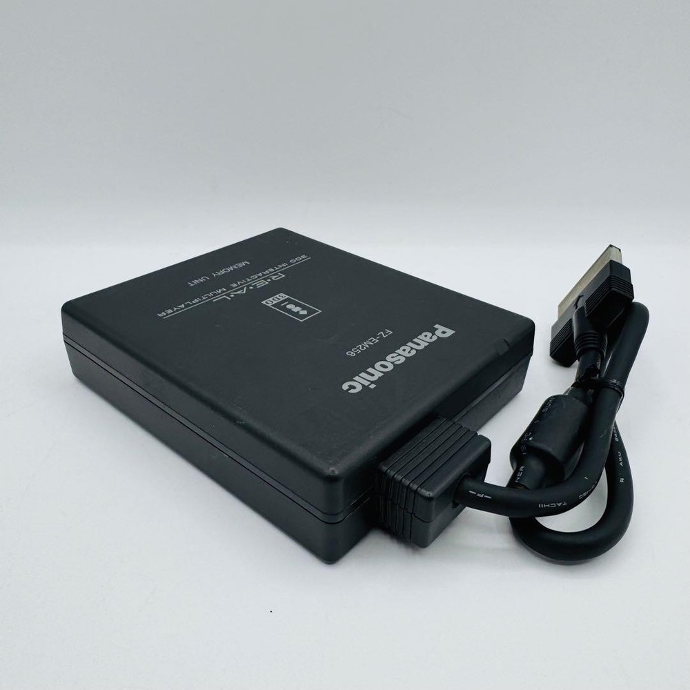 Panasonic 3DO FZ-EM256 External Memory Unit Backup Save Storage Adapter