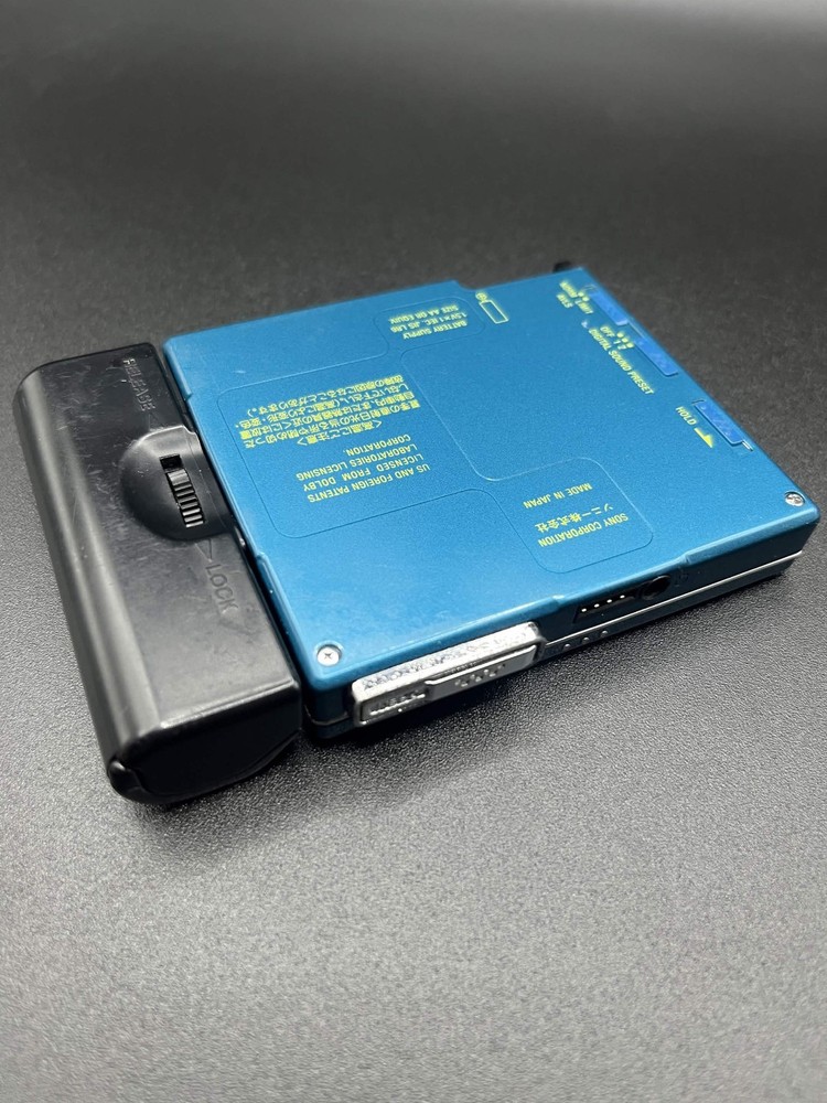 SONY MZ-E77 Blue MiniDisc MD Walkman Player - Working/Read