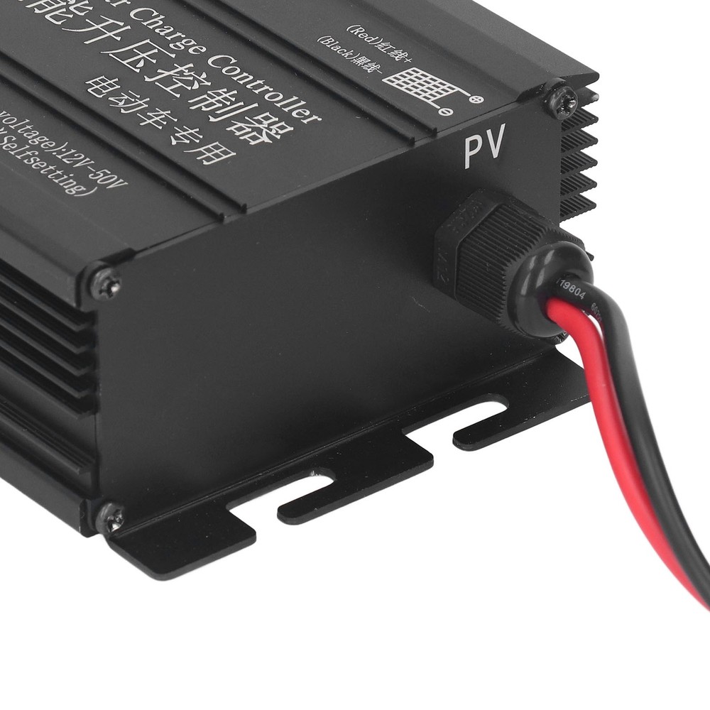 ·600W MPPT Boost Solar Charge Controller 12‑50V Input LCD Display Step Up Sol