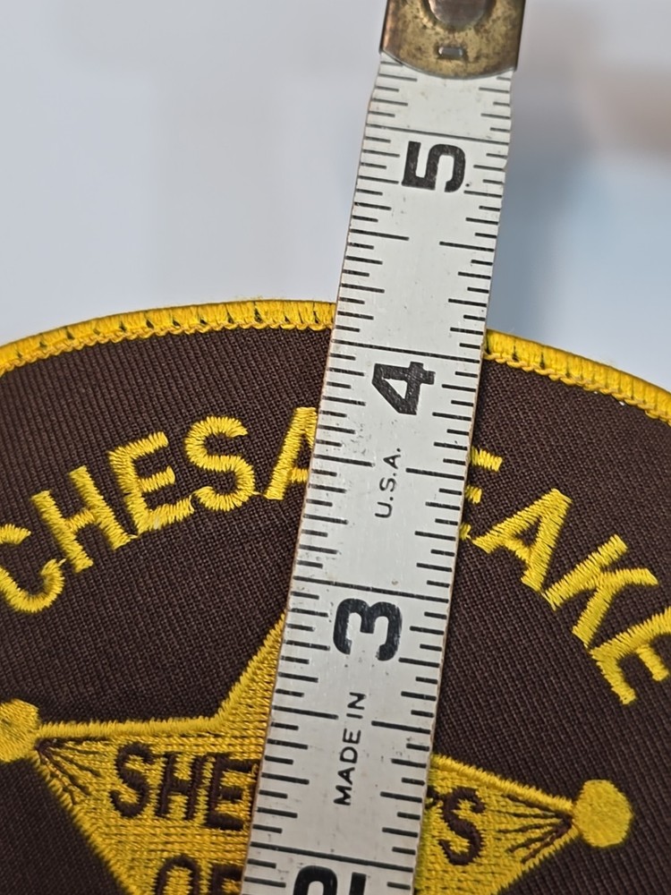 Chesapeake Sheriff's Office Patch Virginia