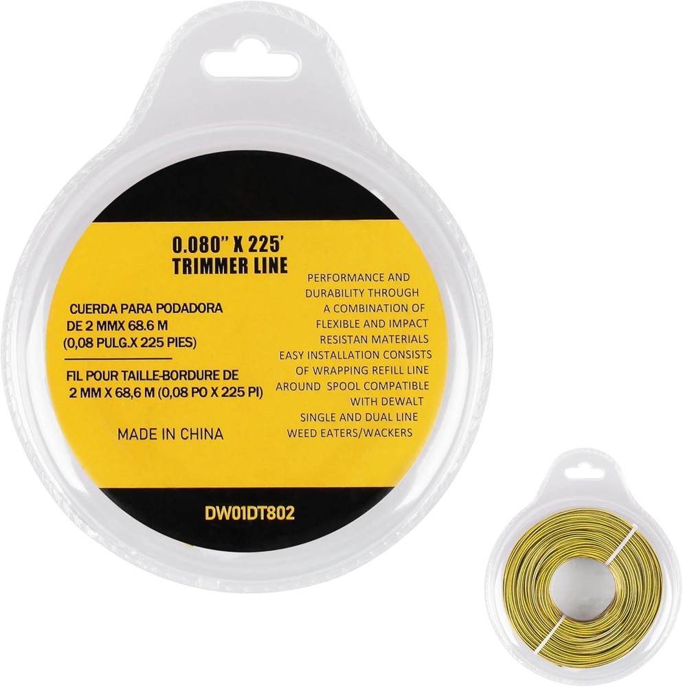 DWO1DT802 Trimmer Line String （1 Pack）