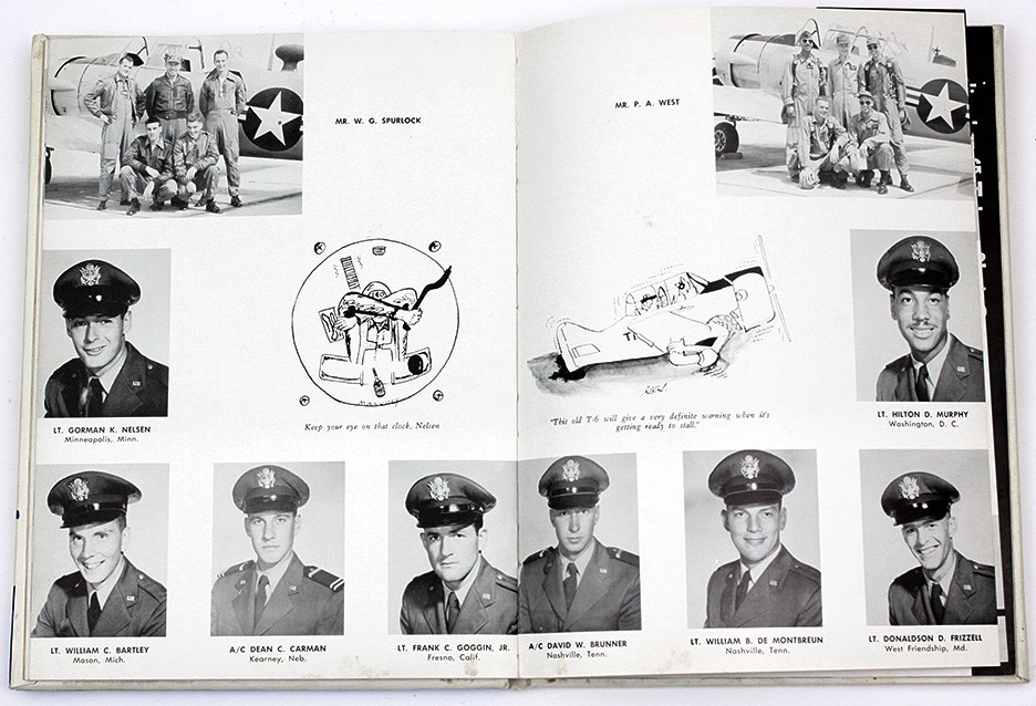 1956 Hondo Air Base, Texas Air Force Pilot Training Yearbook