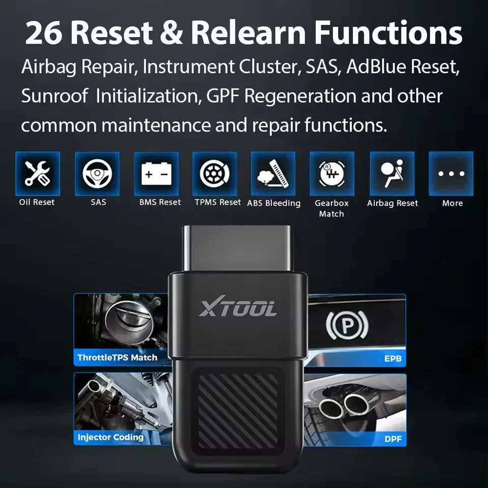 XTOOL Anyscan A30X Wireless Diagnostic OBD2 Scanner All System Scan Reader Tool