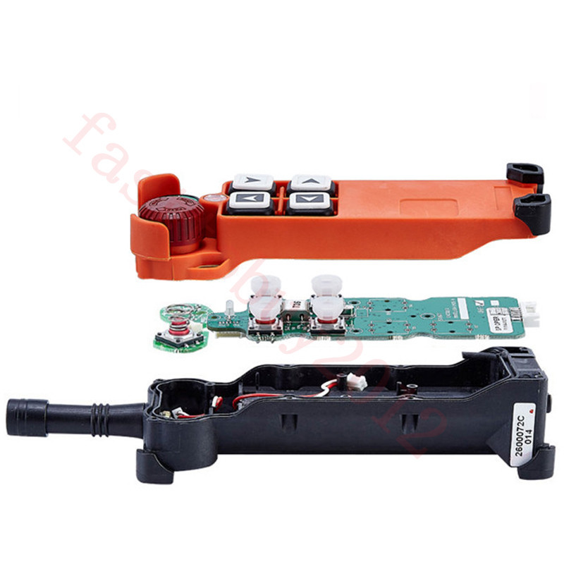 Transmitter+Receiver Hoist Crane Industrial Wireless Remote Control 4 Button