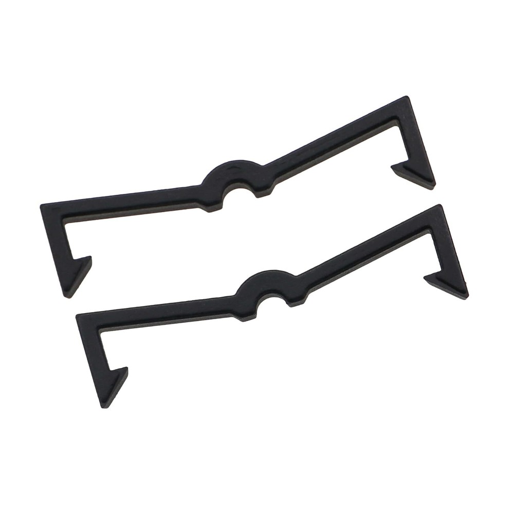 50 PCS 2 inch Black Pegboard Hooks Plastic Tool Hardware Hook Accessories