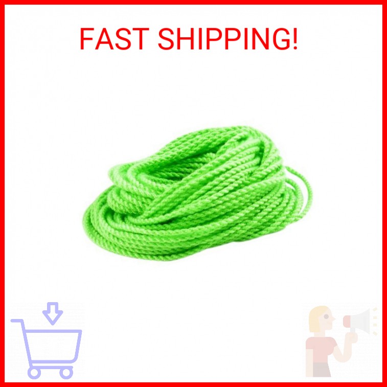 Pro-poly string / Ten (10) Pack of 100% Polyester YoYo String - Neon Green