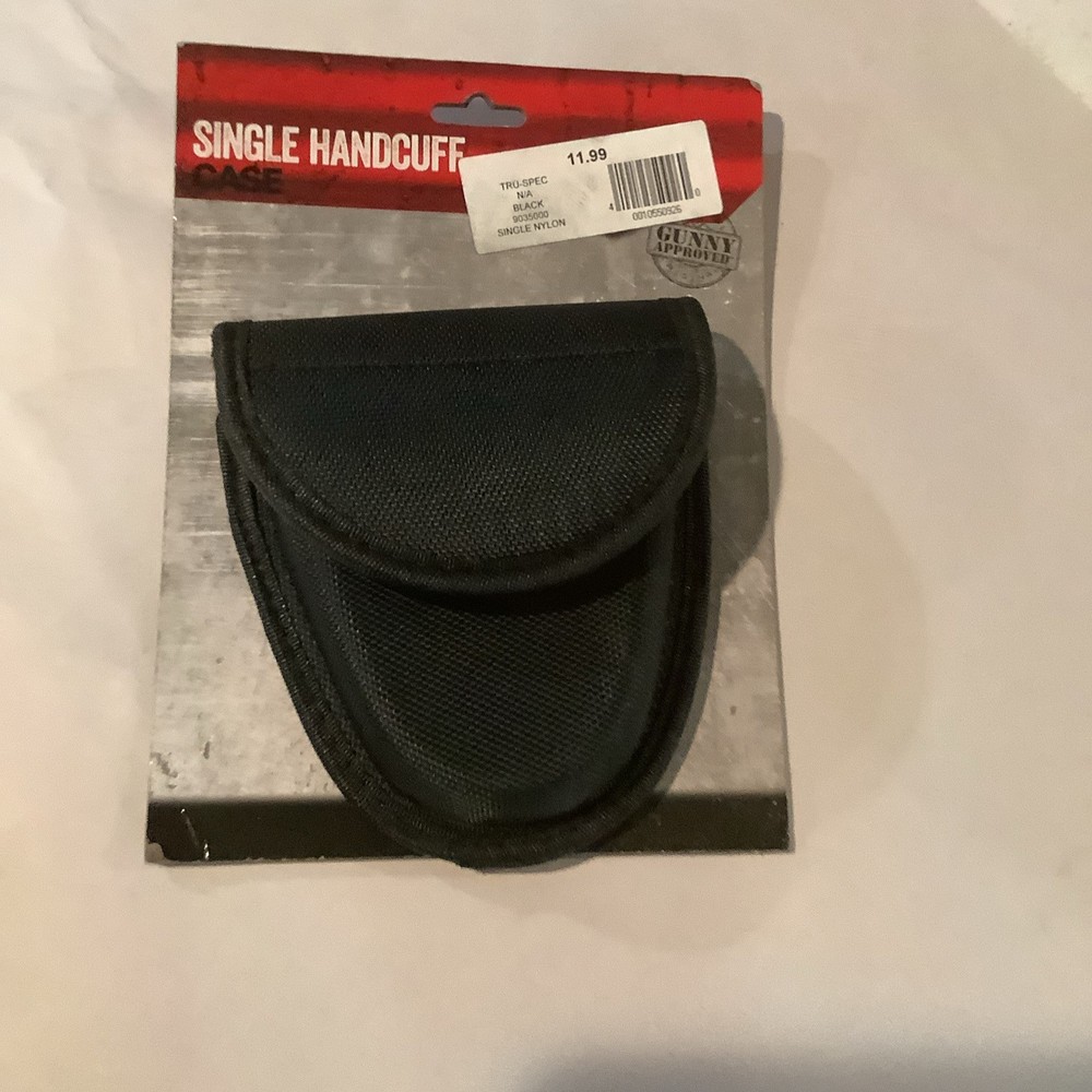 Tru Spec Single Handcuff Case Black