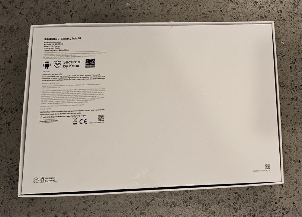 Samsung Galaxy Tab A8 *EMPTY BOX ONLY*