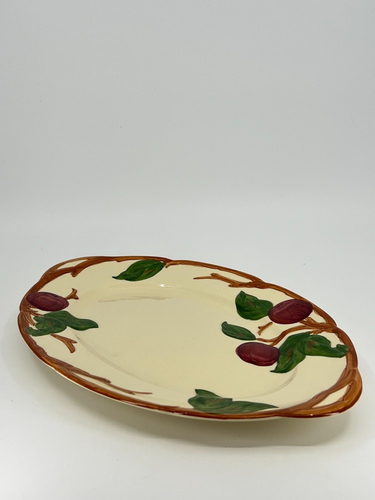 Franciscan Ware Serving Platter 12” Apple Pattern Vintage / Made in England 1995
