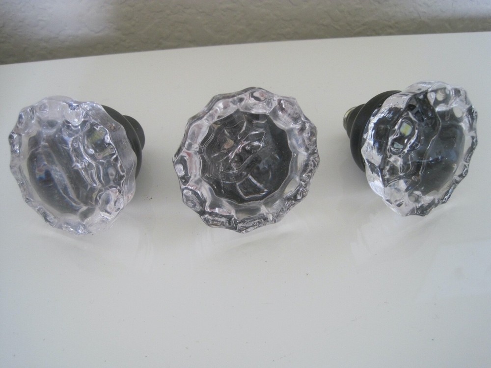Glass Door Knobs Reproductions Lot 3