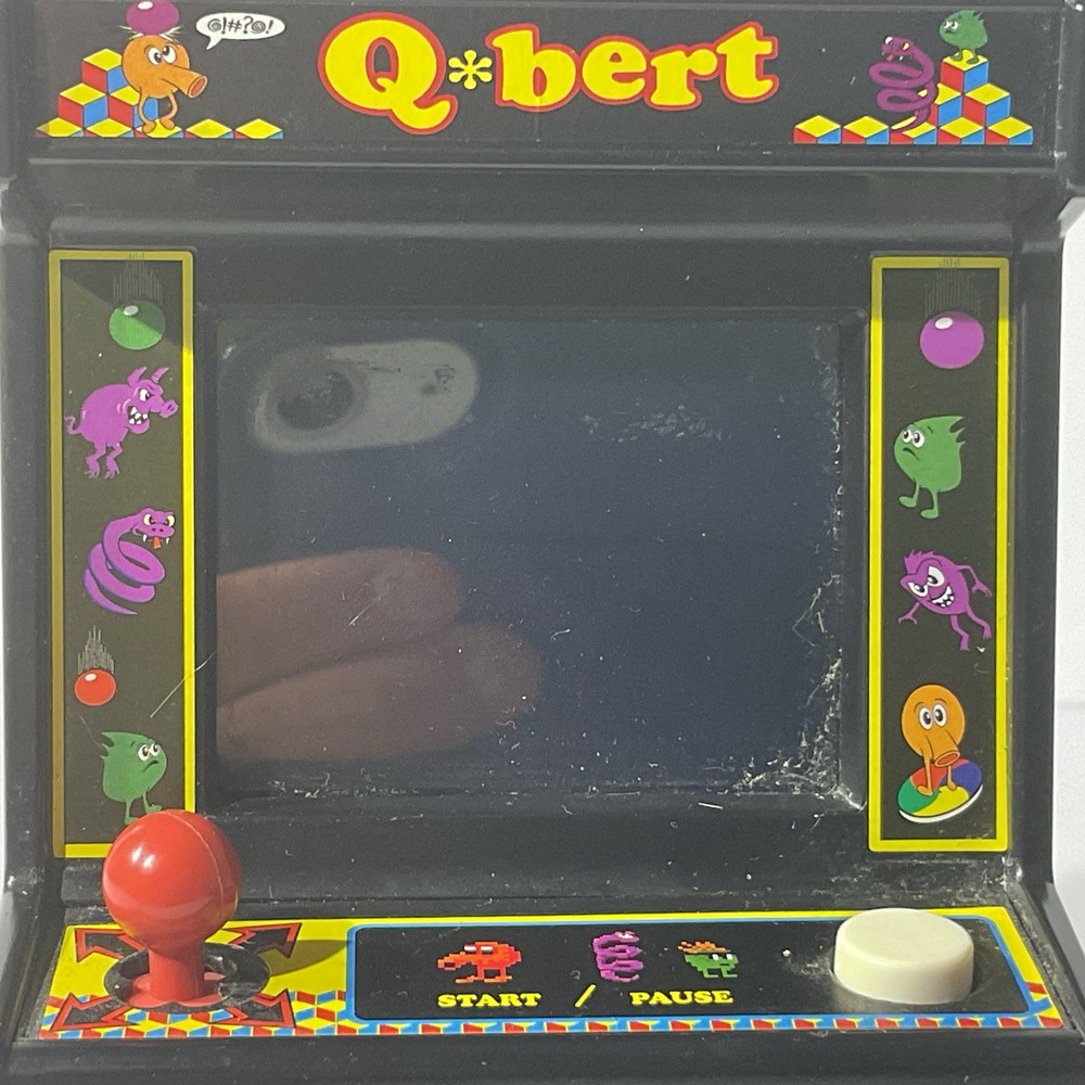 Q Bert Mini Arcade Game 2016 Miniature