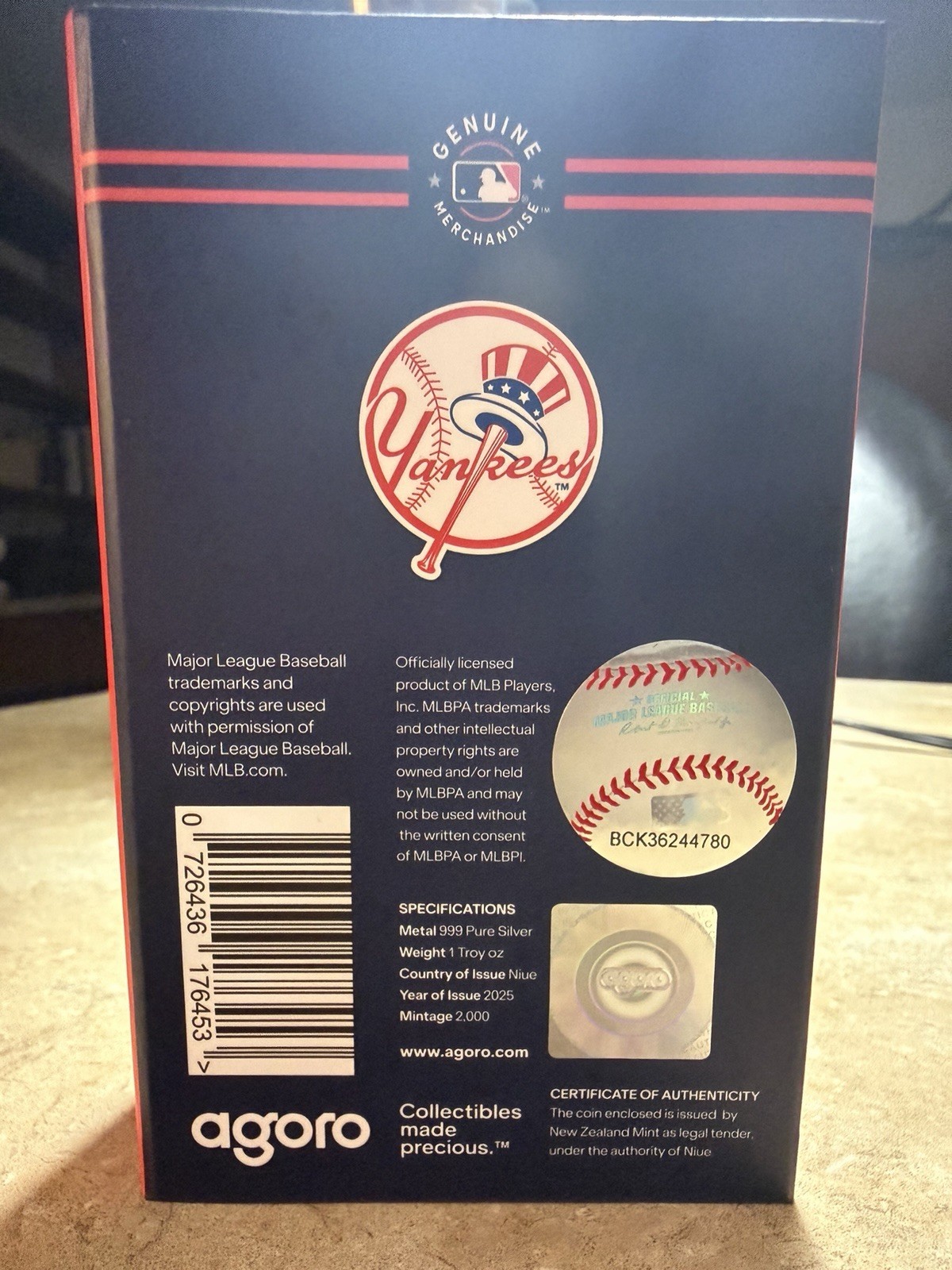 Ultra-Rare Aaron Judge 1 oz Silver Chibi Coin 10% Chance Of Chase