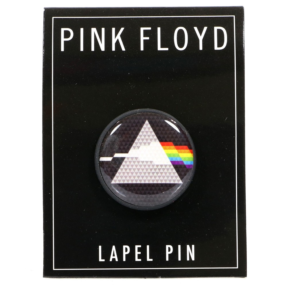 Authentic PINK FLOYD Circle Logo Lapel Pin NEW