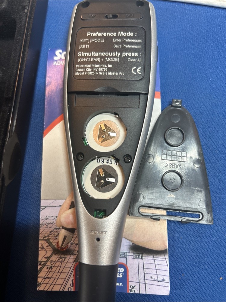 Scale Master Pro Digital Rolling Plan Measure Model 6025 Works