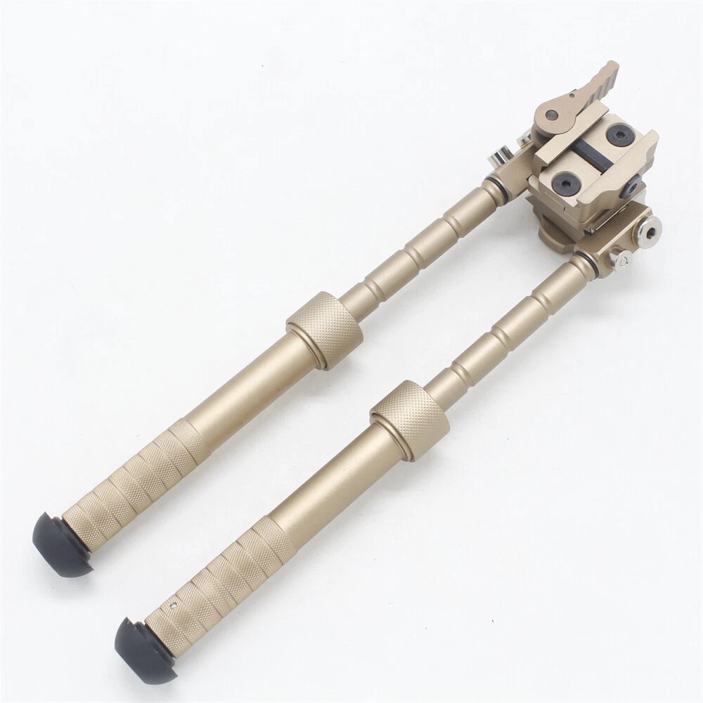 Adjustable 6-9 Inch Rifle Bipod Quick Detach 20mm Picatinny Rail Mount