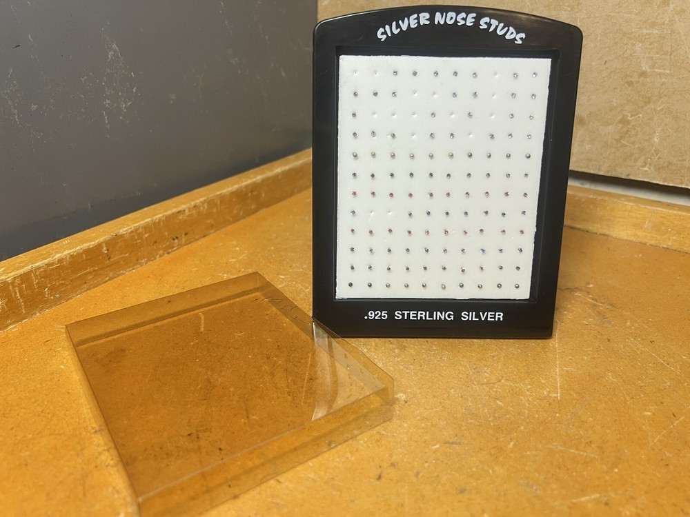 .925 Sterling Silver Nose Studs, (Small Tiny ) ~