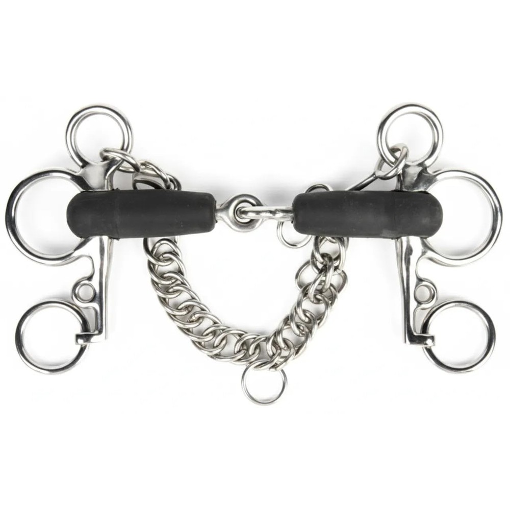 Shires Tom Thumb Rubber Jointed Pelham (6")