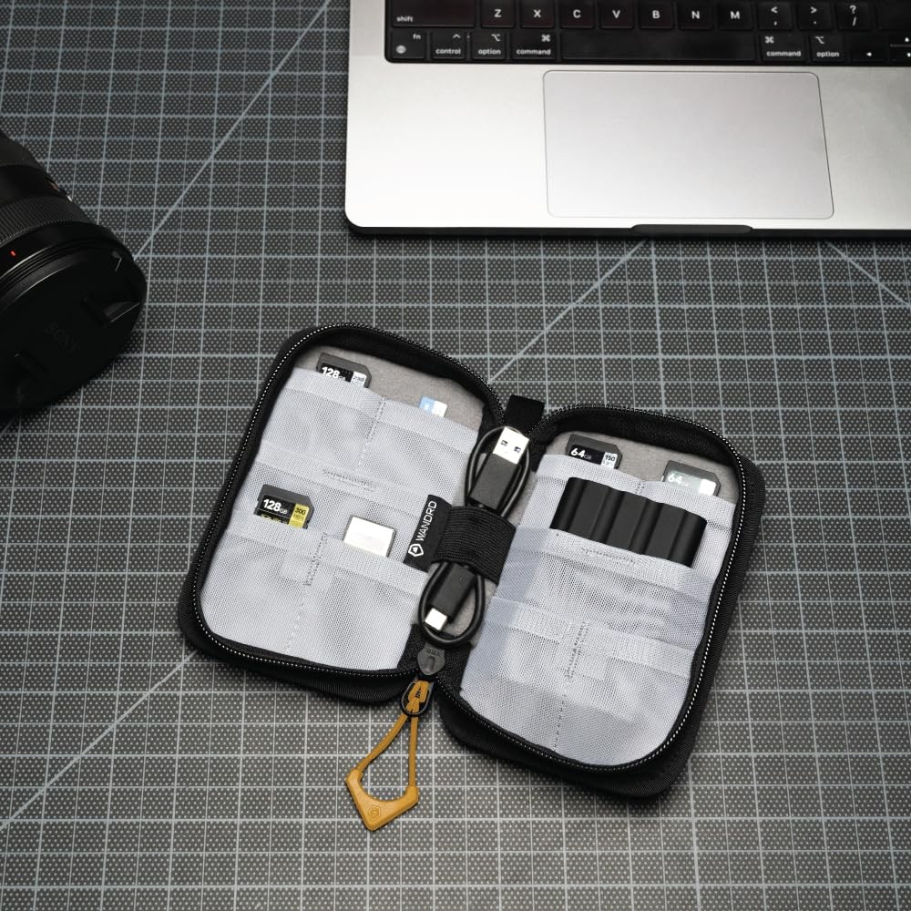 Memory Card Case - Durable SD, Micro SD Card Holder for Creators | Camera Acc...