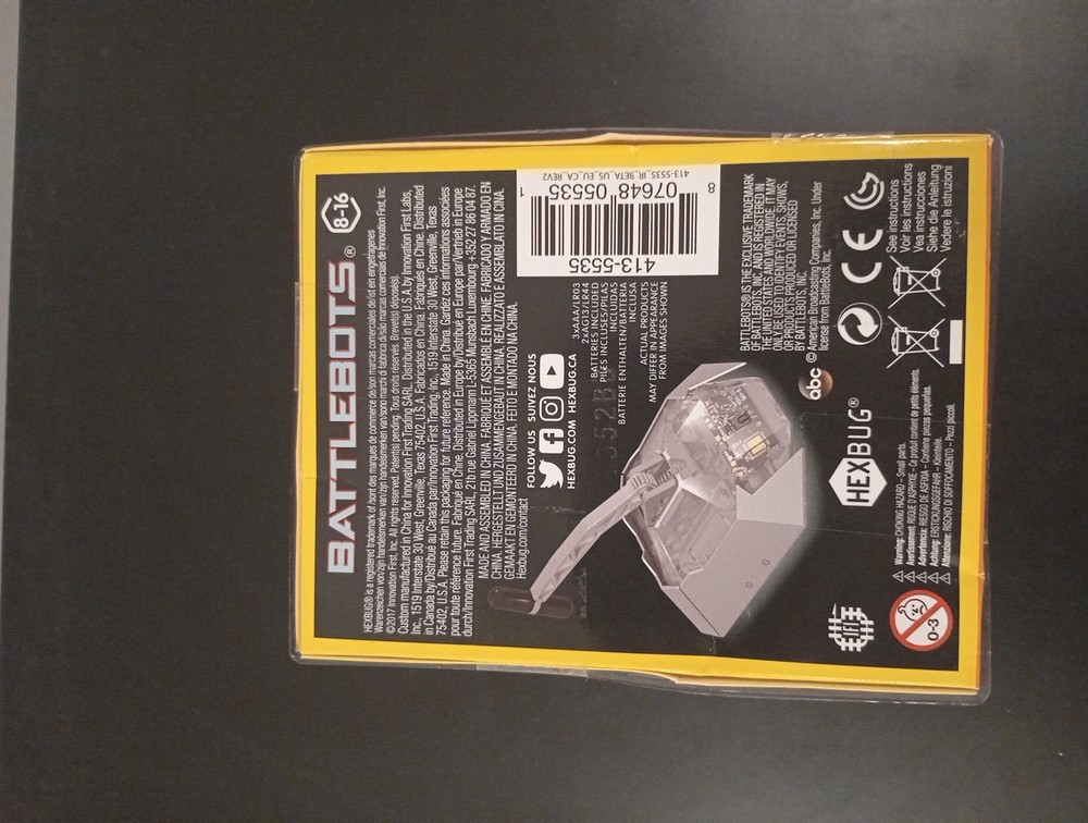 Hex Battlebots 413-5535 New In Box