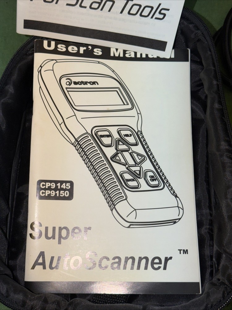 Actron CP9145 OBD Scanner Diagnostic Tool With Cables. Working Condition. Nice.