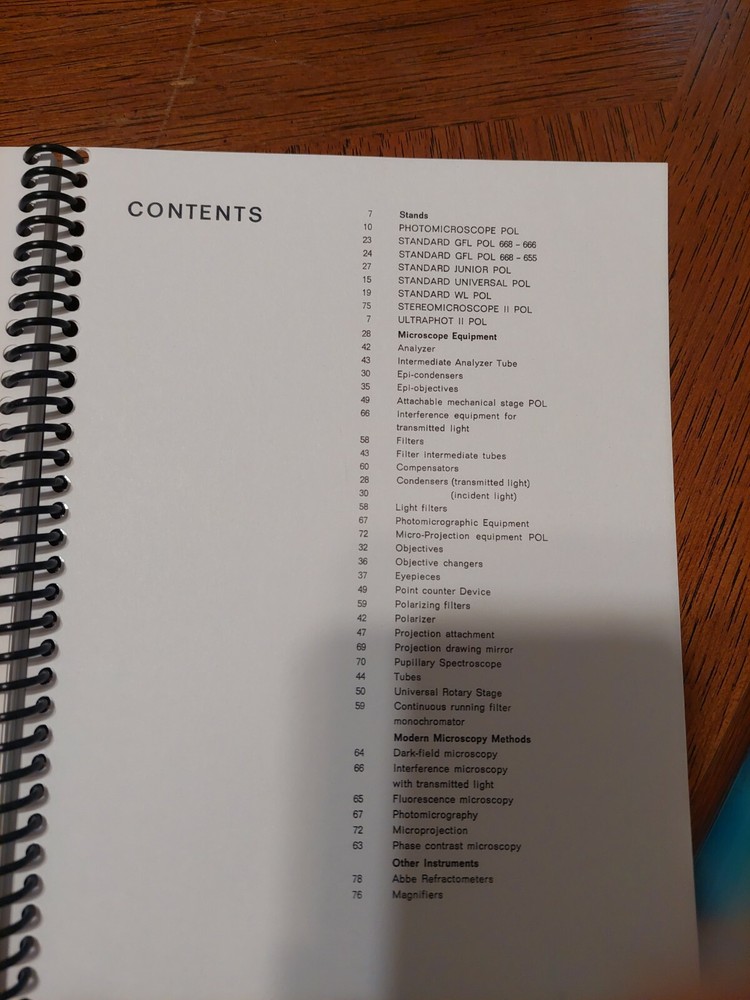 Carl Zeiss Book / Instruments For Polarizing Microscopy