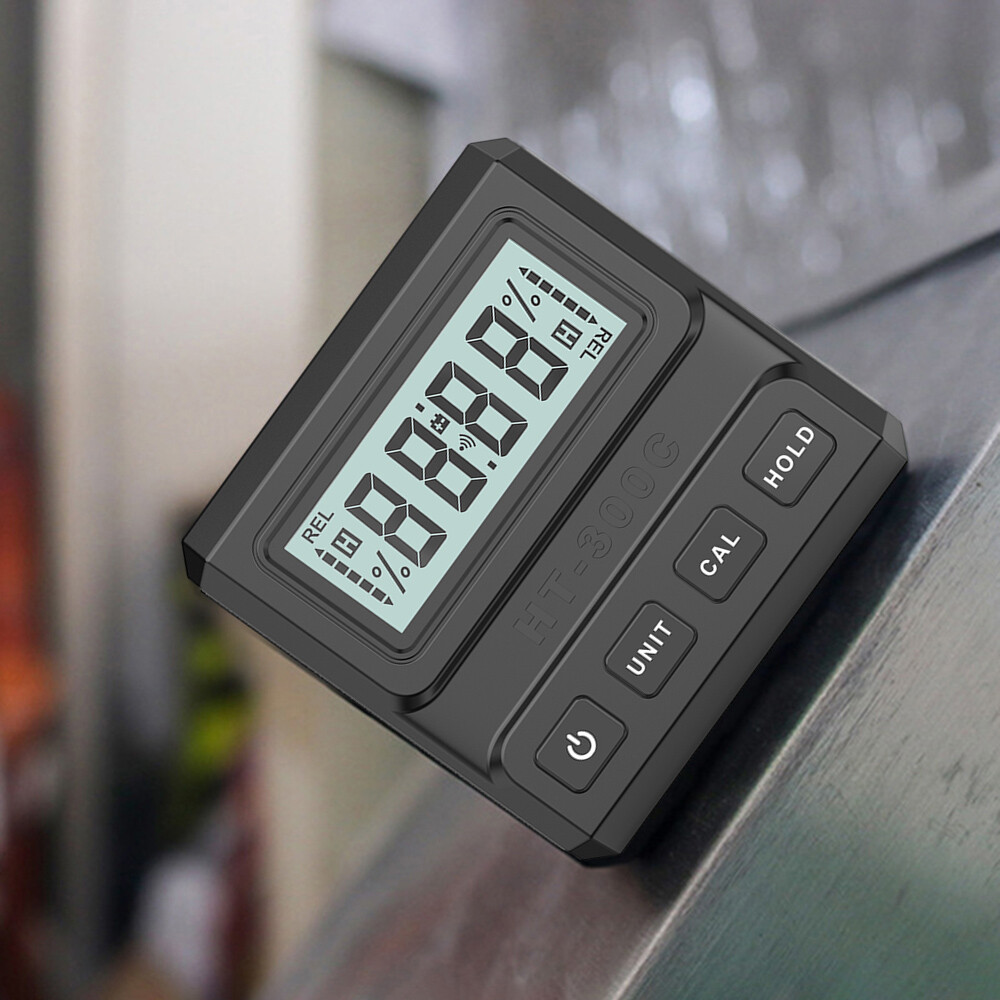 Digital Protractor Inclinometer Magnetic Level Box LCD Angle Finder Bevel Gauge