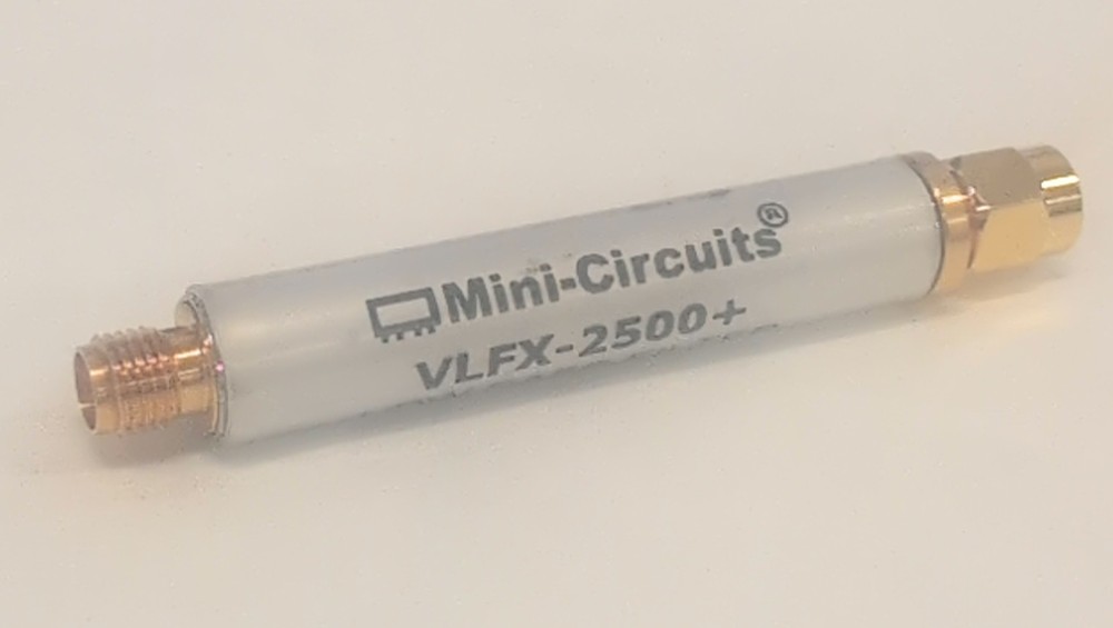 Mini-Circuits DC-2500Mhz SMA Low Pass Filter VLFX-2500+