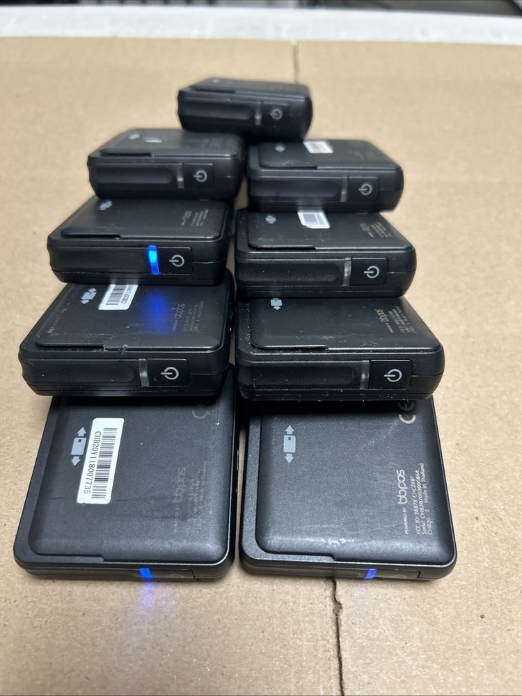 Lot Of 8 BBPOS CHB20 CHB2A Chipper BT Reader