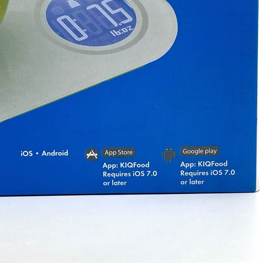 Kitchen!Q Nutriscale Smart Wireless Innovation Kitchen Scale For IOS & ANDROID