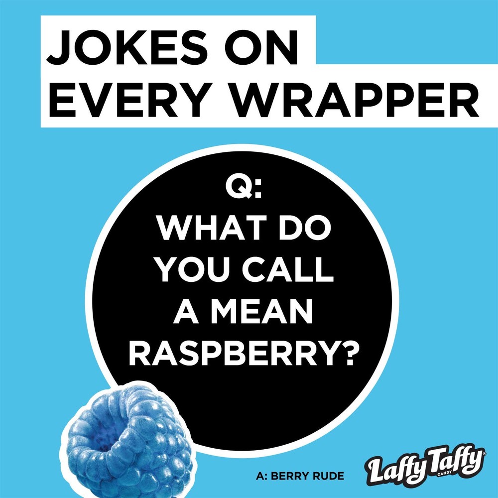 Candy Blue Raspberry Flavored Individually Wrapped 145 Pieces