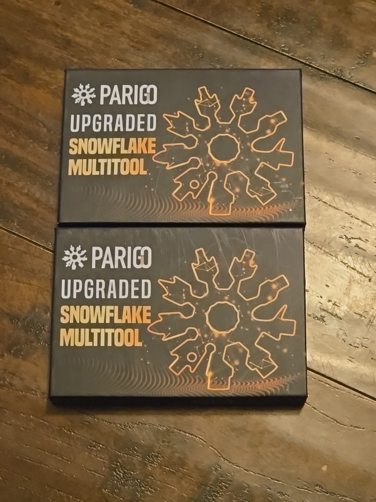 Parigo Upgraded Snowflake Multitool,  (2 Pack)