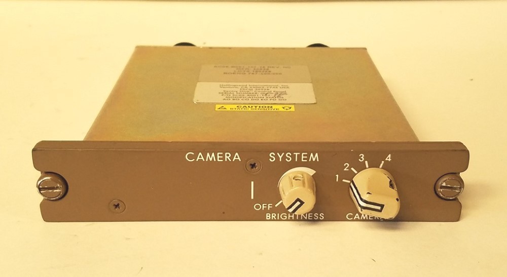 Boeing 757, 767 Aircraft Camera Control Panel SC06-B001-107-16