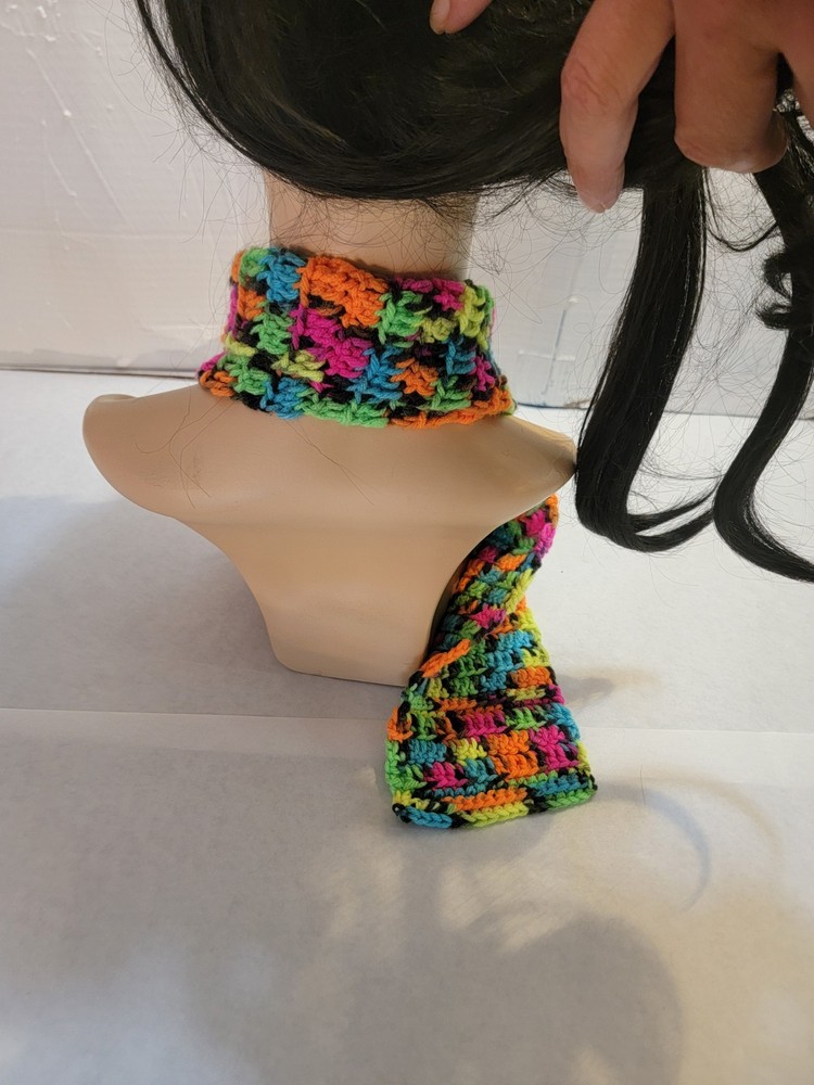 Handmade Bright Multicolor Scarf