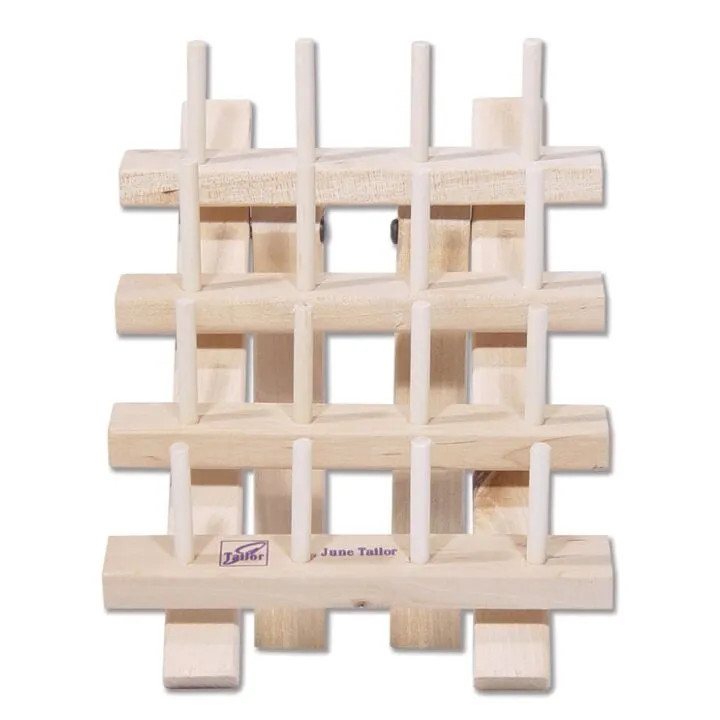 32 bobbin storage rack thread holder sewing quilting