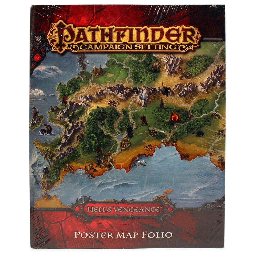 Pathfinder (RPG) Campaign Setting: Hell's Vengeance Poster Map Folio