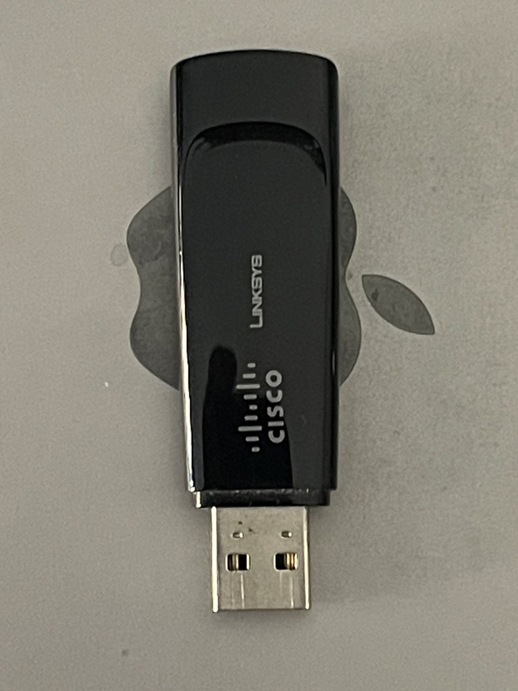 Cisco Linksys Wireless Network USB Adapter Wi-fi computer plug & play windows