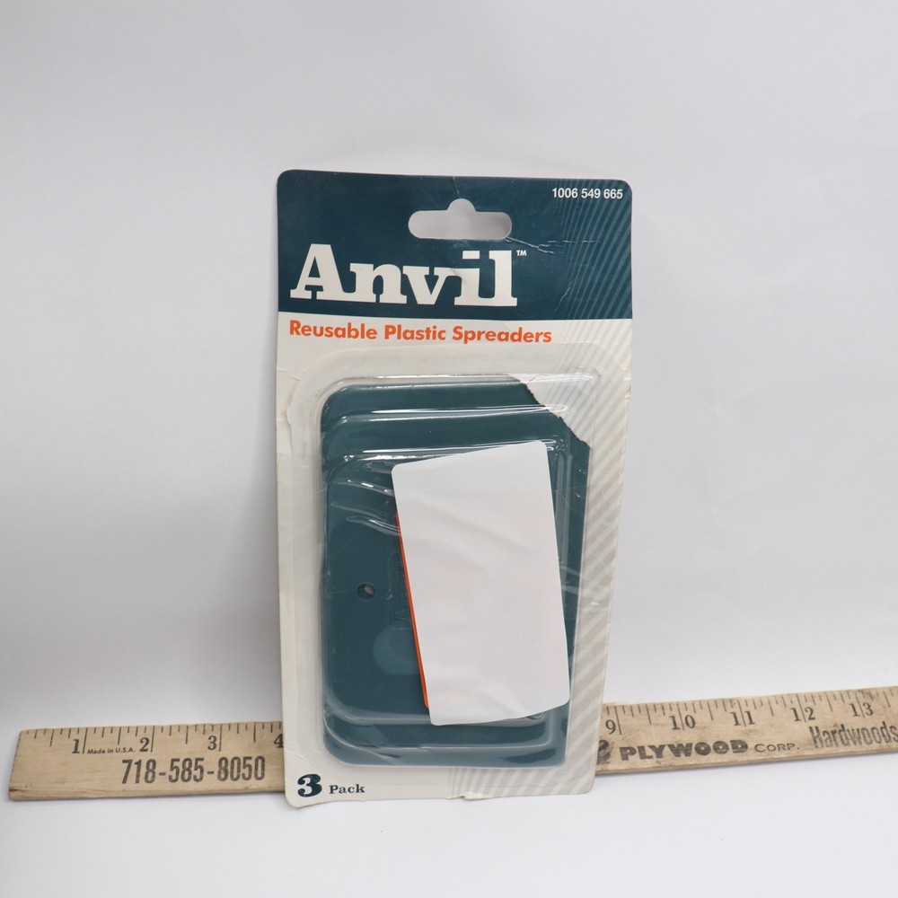 3 Pack - Anvil Reusable Plastic Spreaders
