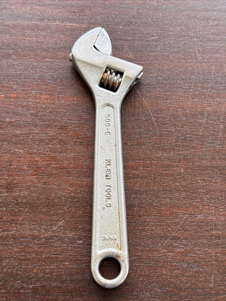 Klein Tools #500-6 Adjustable Wrench 6"